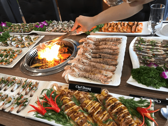Buffet Lẩu Nướng Hải sản ngon trứ danh tại Hà Nội